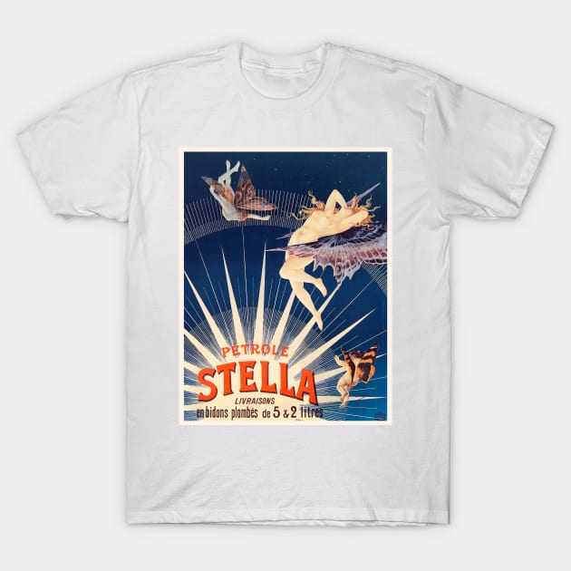 Pétrole Stella, 1897 By Henri Boulanger T-Shirt by WAITE-SMITH VINTAGE ART